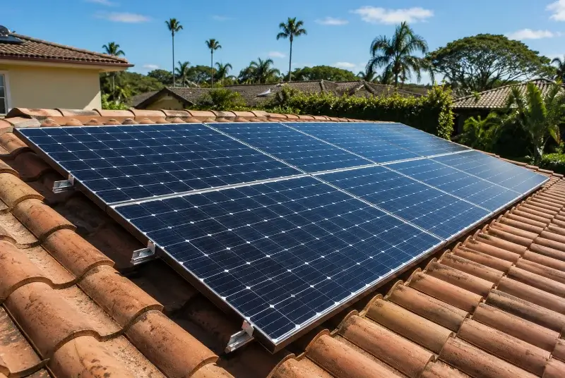 Installation de panneaux solaires à Saulnières